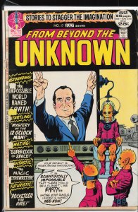 From Beyond the Unknown #17 (1972) Richard Nixon
