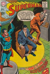 Superman # 211 VF DC 1968 Silver Age [K1]