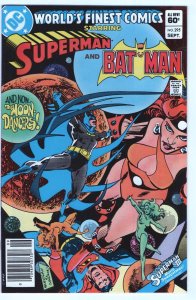 WORLDS FINEST COMICS #295 - 8.0 - WP - Batman/Superman VS Moon Dancers