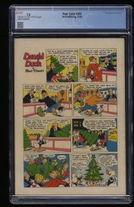 Four Color #203 CGC FN/VF 7.0 Cream To Off White Donald Duck Carl Barks Art!