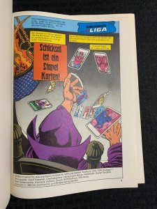 1983 GERECHTIGKEITS LIGA German #22 SC FN+ 6.5 Justice League of America