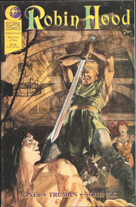 Robin Hood #3 1991-Eclipse-Jones-Truman-Schenck