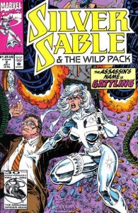 Silver Sable and the Wild Pack #2, VF- (Stock photo)