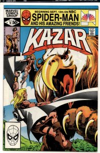Ka-Zar the Savage #9 (1981) Ka-Zar