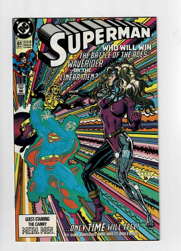 Superman #61 (1991) Another Fat Mouse's Slice o' Cheese Dollar Comic!