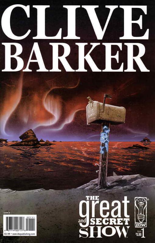 Great and Secret Show, The (Clive Barker’s…) #1B VF/NM; IDW | save on shipping -