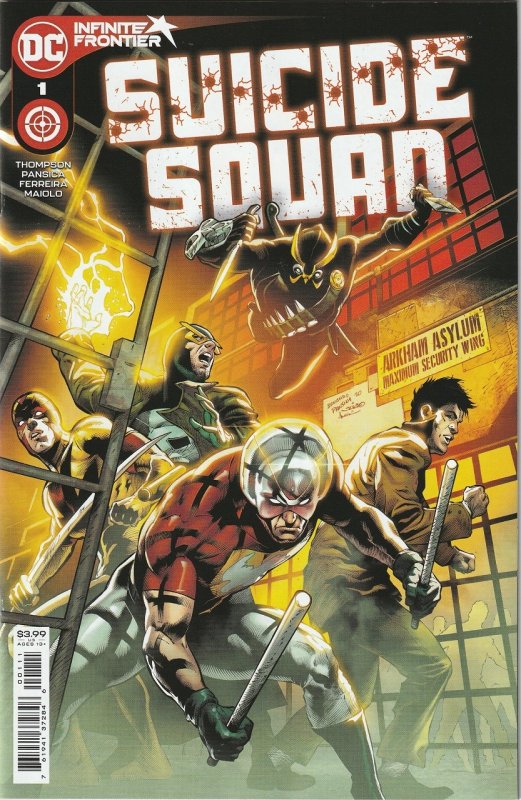 SUICIDE SQUAD # 1 (2021) COVER A - 1st TEAM APPEARANCE OF A NEW SUICIDE SQUAD