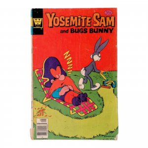 Yosemite Sam #54 Newsstand Cover (1970-1983) Whitman Comics 