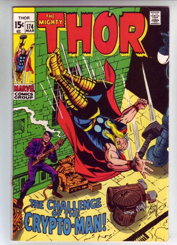 Thor, the Mighty #174 (Mar-70) NM- High-Grade Thor