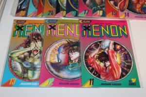 Complete Set Xenon 1 - 23 1987- 88 Eclipse Comic Manga Anime Heavy Metal Warrior
