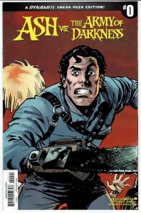 ASH vs ARMY OF DARKNESS #0, VF/NM, Variant, Bruce Campbell, 2017, AOD