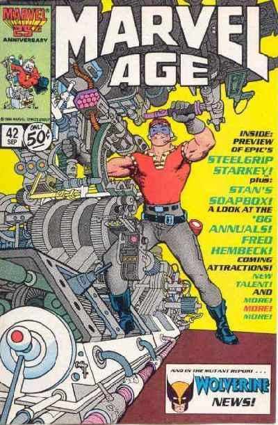 Marvel Age #42, Fine (Stock photo)