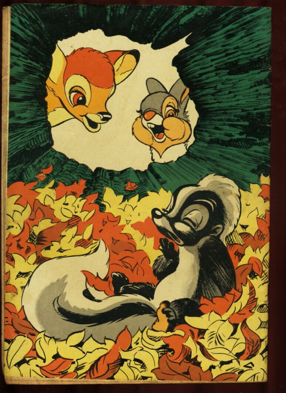 BAMBI-FOUR COLOR COMICS #186-DISNEY-DELL-THUMPER VG-