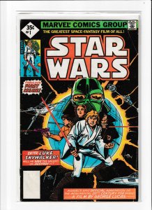 Star Wars #1 Second Print 35-Cent Cover (1977) VG/FN