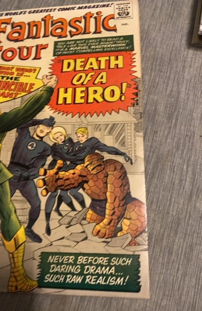 Fantastic Four #32  (1964) The invincible man