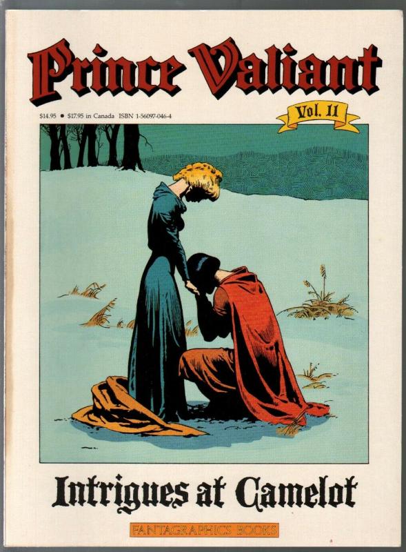 Prince Valiant #11 1990-Fantagraphics-color reprint-Hal Foster-Intrigues Of C...