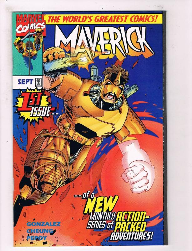 Maverick # 1 NM Marvel Comic Book Modern Age Gonzalez Cheung Pepoy Art S72