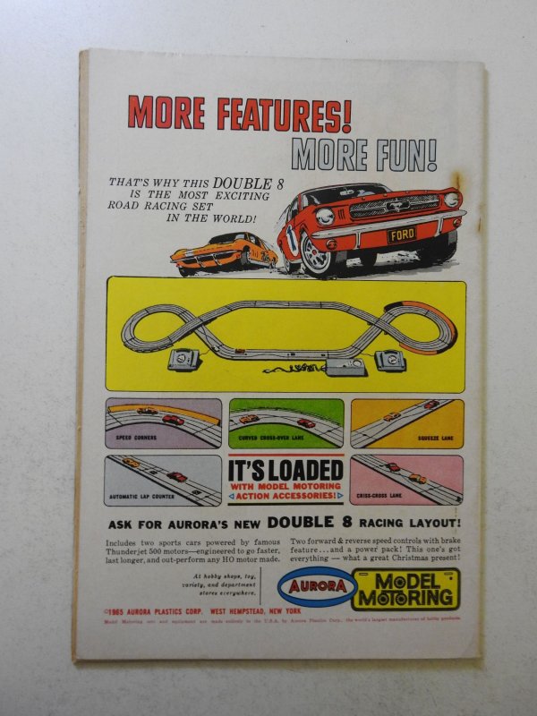 Strange Adventures #185 (1966) VG Condition rusty staples