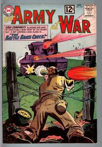 OUR ARMY AT WAR #123 1962-DC WAR COMIC-SGT. ROCK-VF- VF-