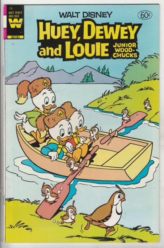 Huey Dewey and Louie Junior Woodchuks #76 (May-83) VF/NM+ High-Grade Huey Dew...