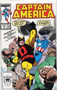 Captain America #328 (1987) Captain America [Key Issue]