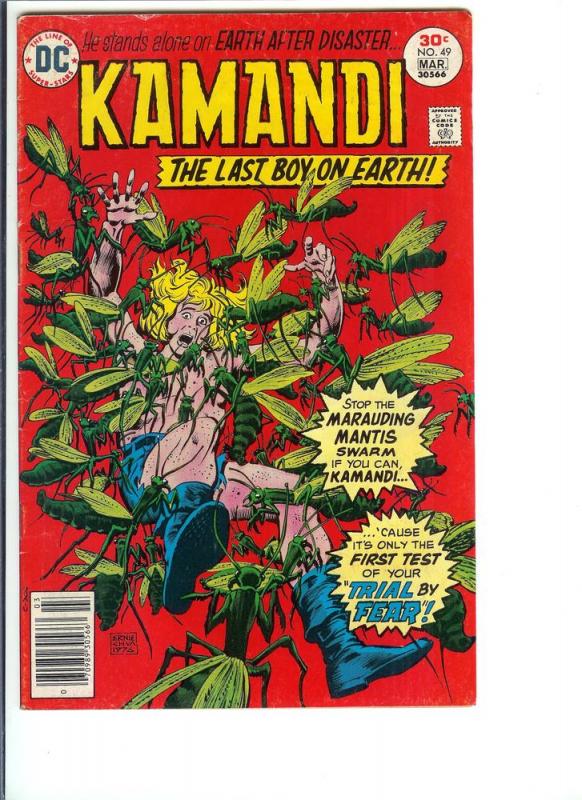 Kamandi, The Last Boy On Earth #49, Feb/March. 1977 (FN)