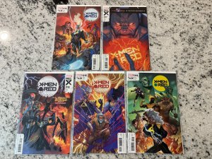 Lot Of 5 X-Men Red Marvel Comic Books # 14 15 16 17 18 NM 1st Prints 1 J434