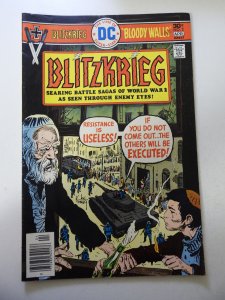 Blitzkrieg #2 (1976) FN- Condition MJ Insert Intact, marker stamp fc