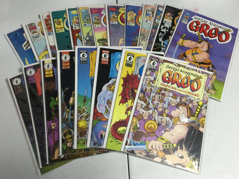 Groo The Wanderer Nearly Complete Series List 1-120 Mini Series Marvel Image DH