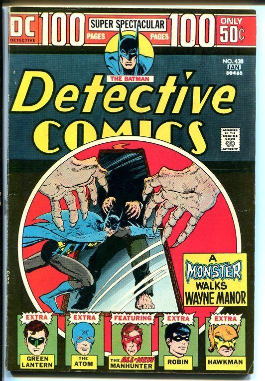 DETECTIVE COMICS #438-1OO PG-BATMAN/GREEN LANTERN FN
