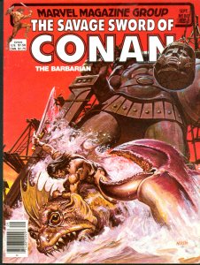 Savage Sword of Conan #80 Marvel Comics 1982 VF