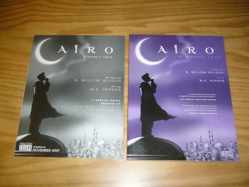 Cairo: A Modern Fable SC VF/NM original graphic novel + preview - willow wilson