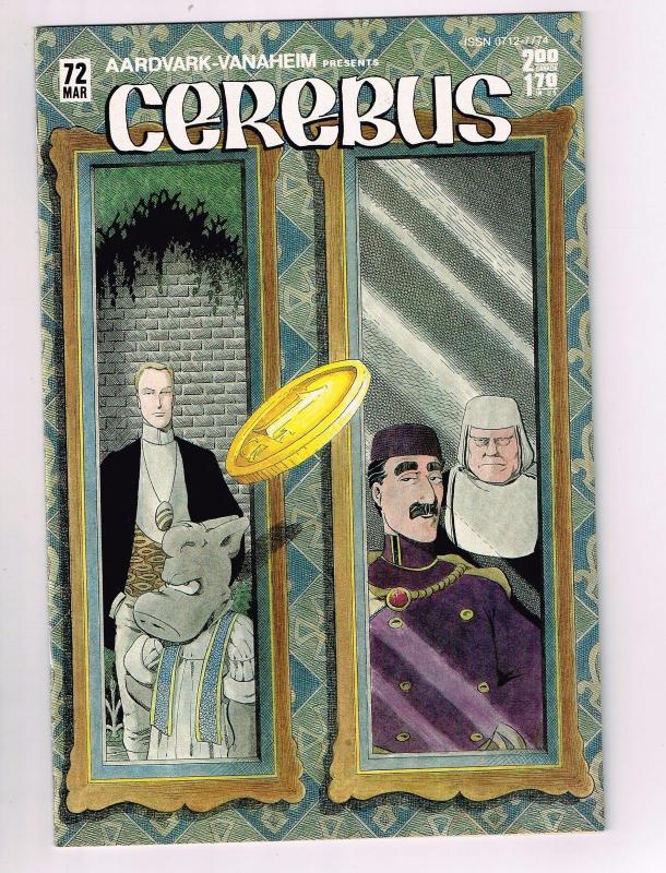 Cerebus The Aardvark # 72 NM Aardvark-Vanaheim Comic Book Dave Sim 1st Print S10