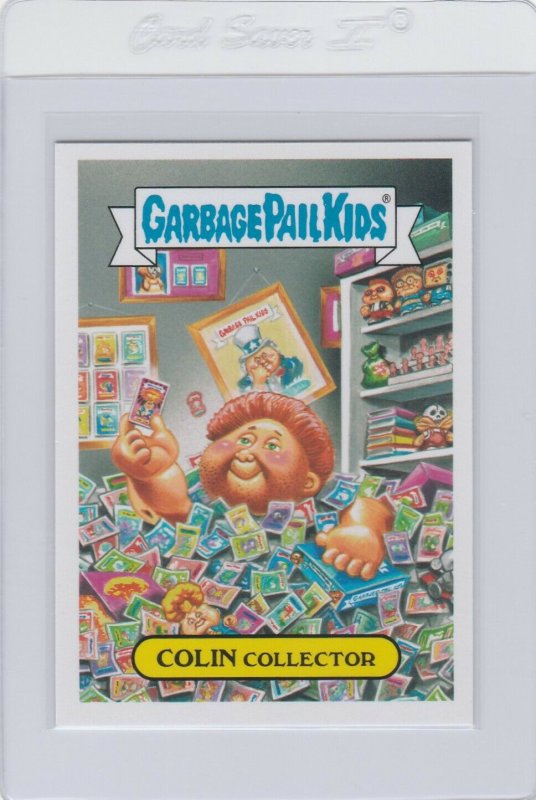 Garbage Pail Kids Colin Collector 9b GPK 2016 American As Apple Pie In Your Face