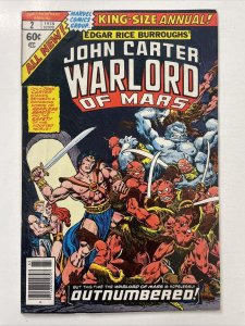 John Carter, Warlord Of Mars King-Size Annual 2