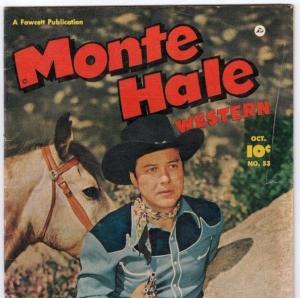 Monte Hale Western 53 strict FN- 5.5 Mid-Grade 1950  ~Sam Pickens & Gabby Hayes~