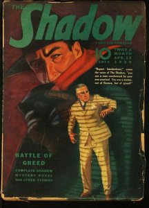 PULP:  SHADOW 1939 APR 15-STREET AND SMITH PULP-RARE VG