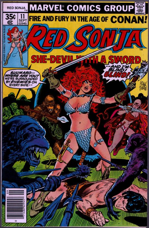 Red Sonja #11 ( 1st Series ) - 8.0 or Better