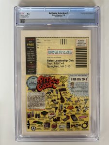 BATTLESTAR GALACTICA  #5 CGC 9.6 Newsstand  MARVEL (1979)