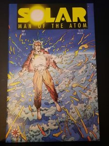 SOLAR MAN OF THE ATOM #1 VF 1ST appearance Mothergod (1991, VALIANT COMICS) 