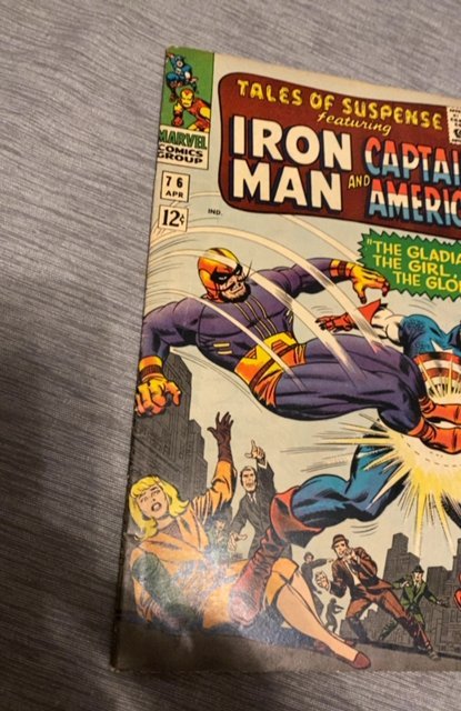 Tales of Suspense #76  (1966)Batroc vs capt