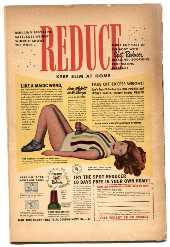 Fight Comics #77 1951- Tiger Girl- tiger cover VG 