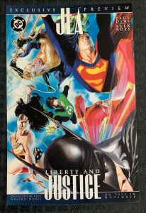 2003 JLA - LIBERTY AND JUSTICE 8pg Preview FVF 7.0 Paul Dini & Alex Ross