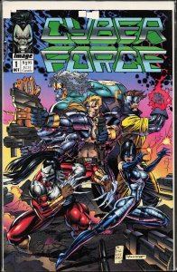 Cyber Force #1  (1992) [Key Issue]