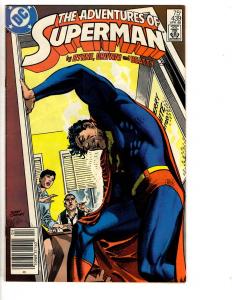 8 Adventures Of Superman DC Comic Books # 432 439 440 441 442 443 445 446 JG8