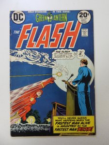 Flash #224 VG condition bottom staple detached from cover