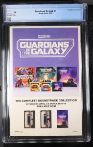 Sensational She-Hulk #1 CGC 9.8 Jen Bartel Cover A Marvel 2023