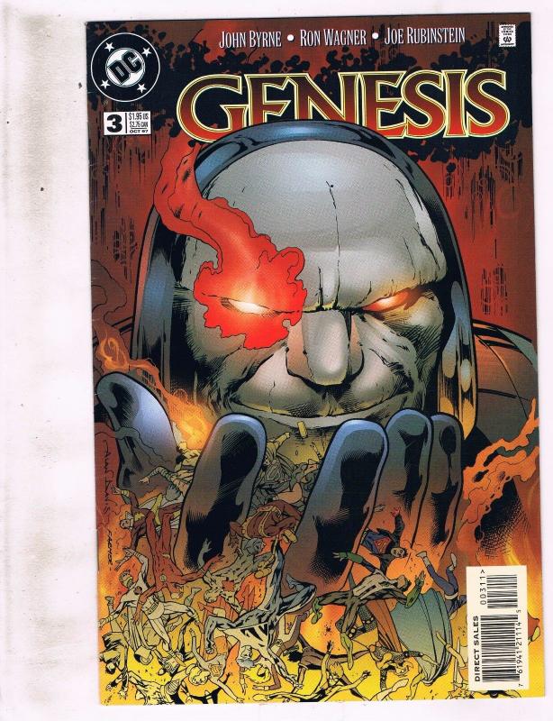 Lot of 4 Genesis DC Comic Books #1 2 3 4 BH53