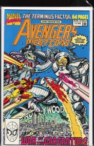 Avengers West Coast Annual #5 (1990) West Coast Avengers / Avengers West Coast
