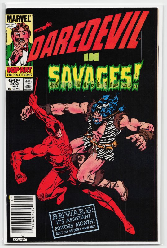 Daredevil #202 (1984) Daredevil
